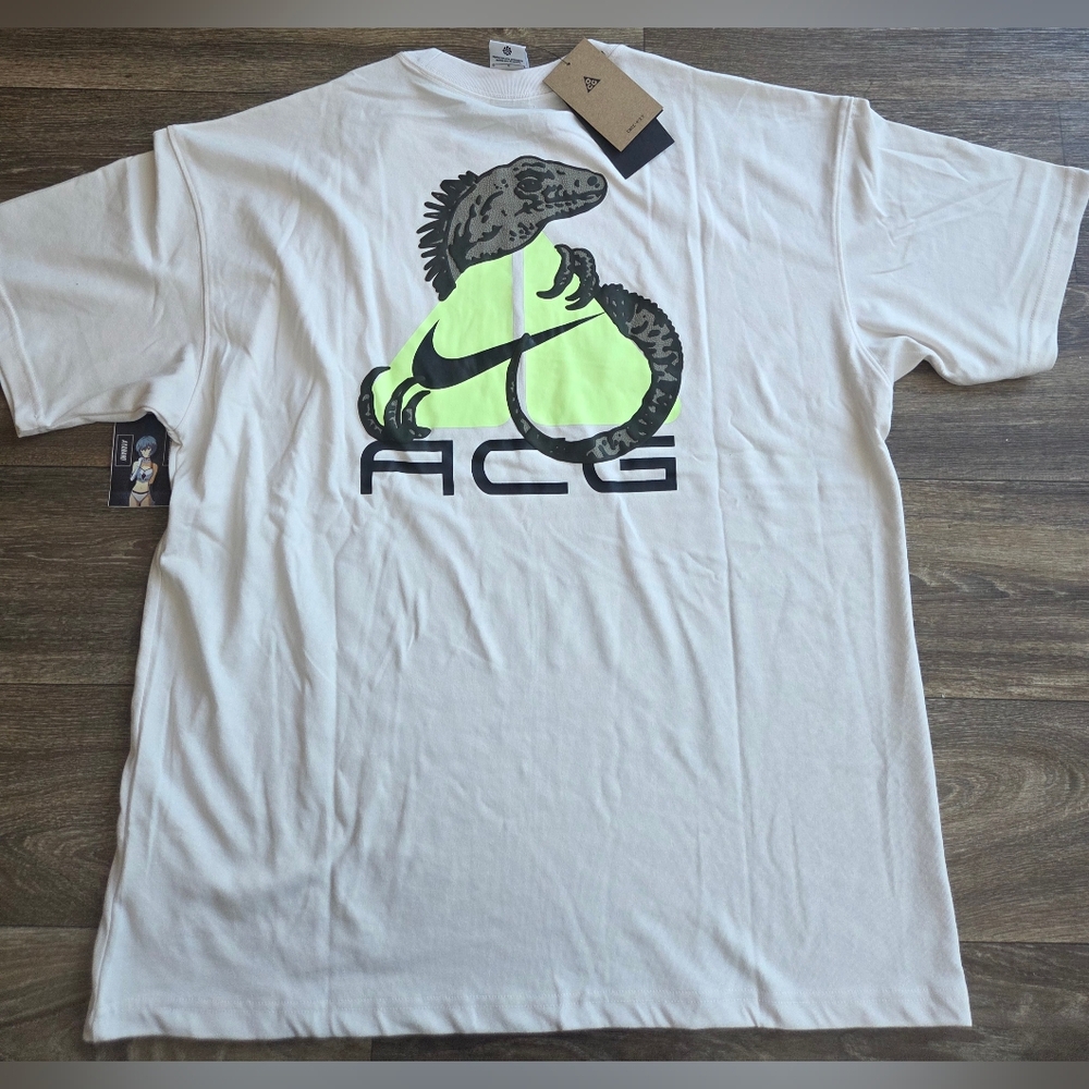Nike ACG Dri-Fit Lizard Logo T-Shirt Mens Size Large